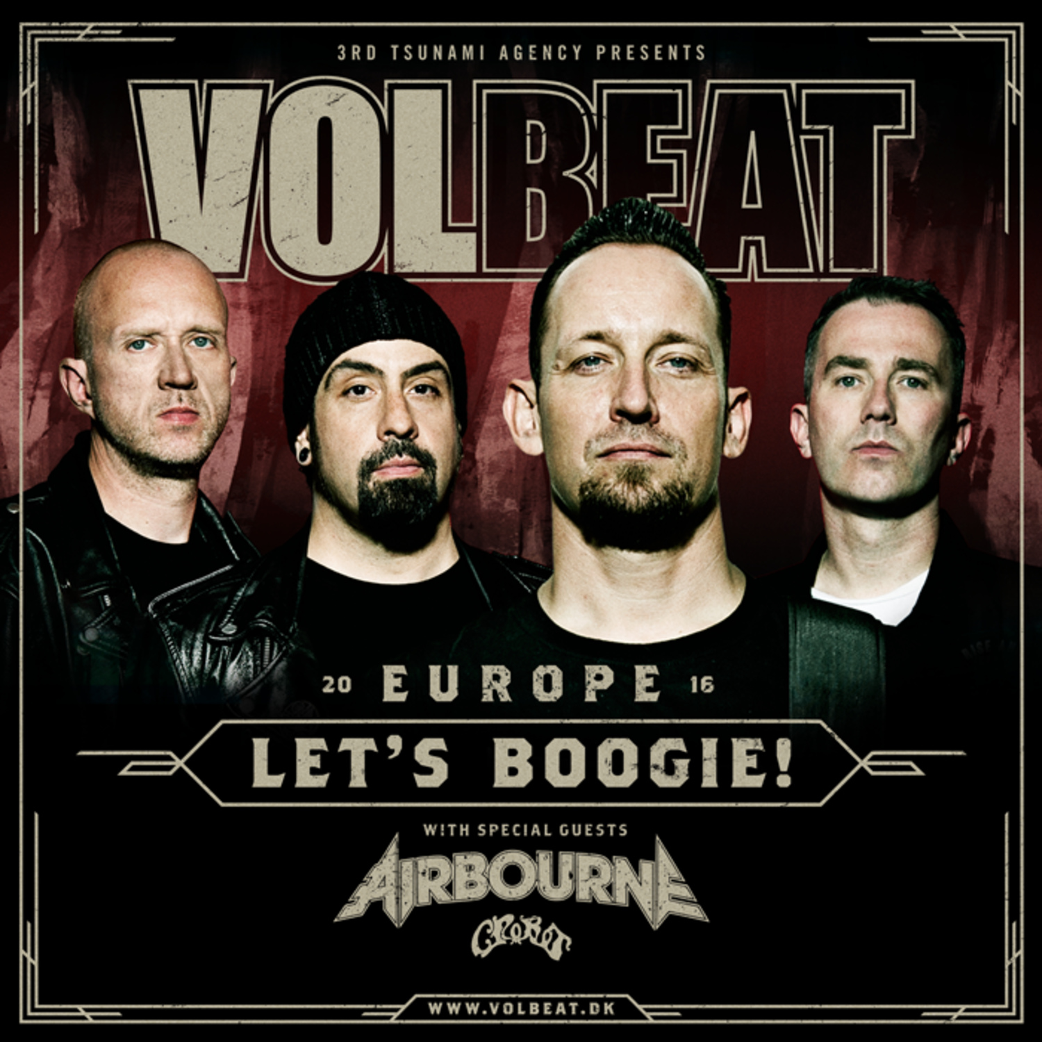 Volbeat News VOLBEAT ANNOUNCES ADDITIONAL DATES IN DENMARK AND NORWAY