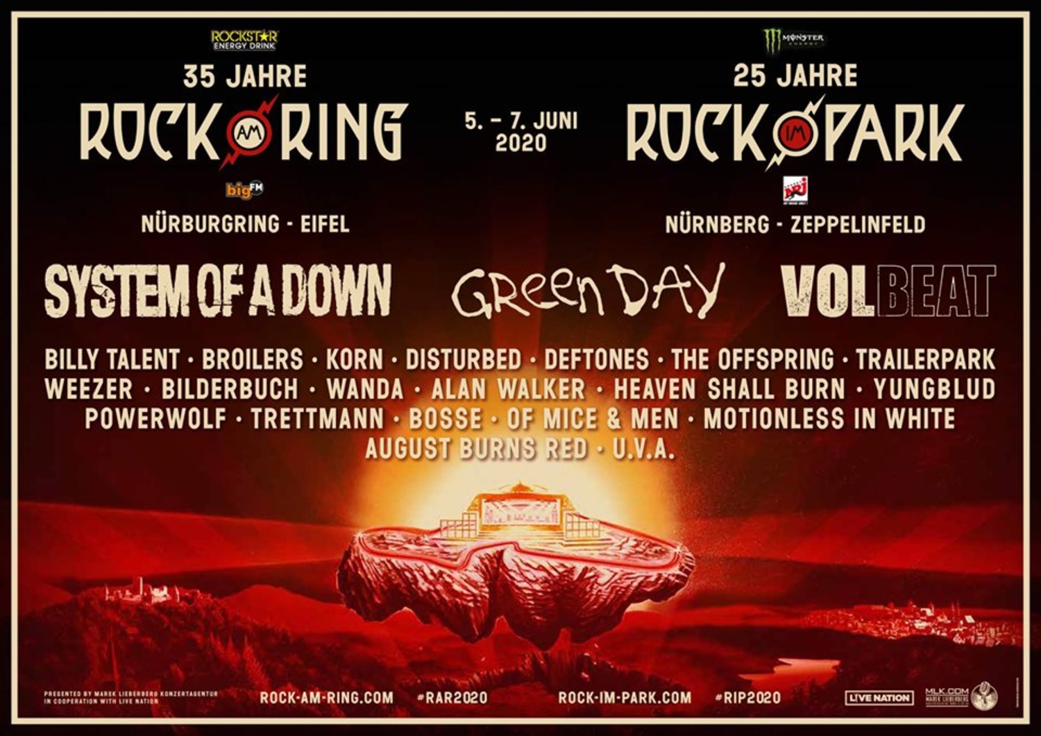 Livestreams Rock am Ring Hier empfangt ihr das Festival live