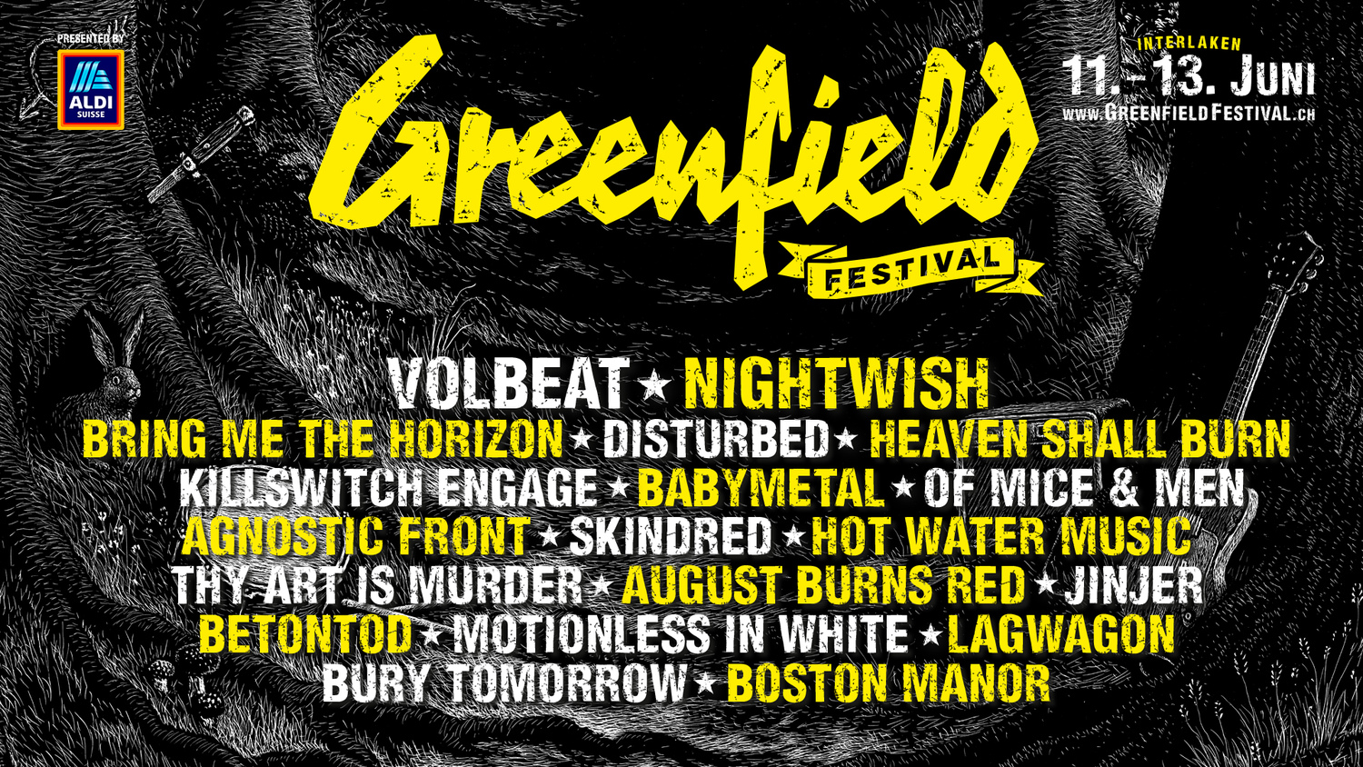 Volbeat News Greenfield Festival