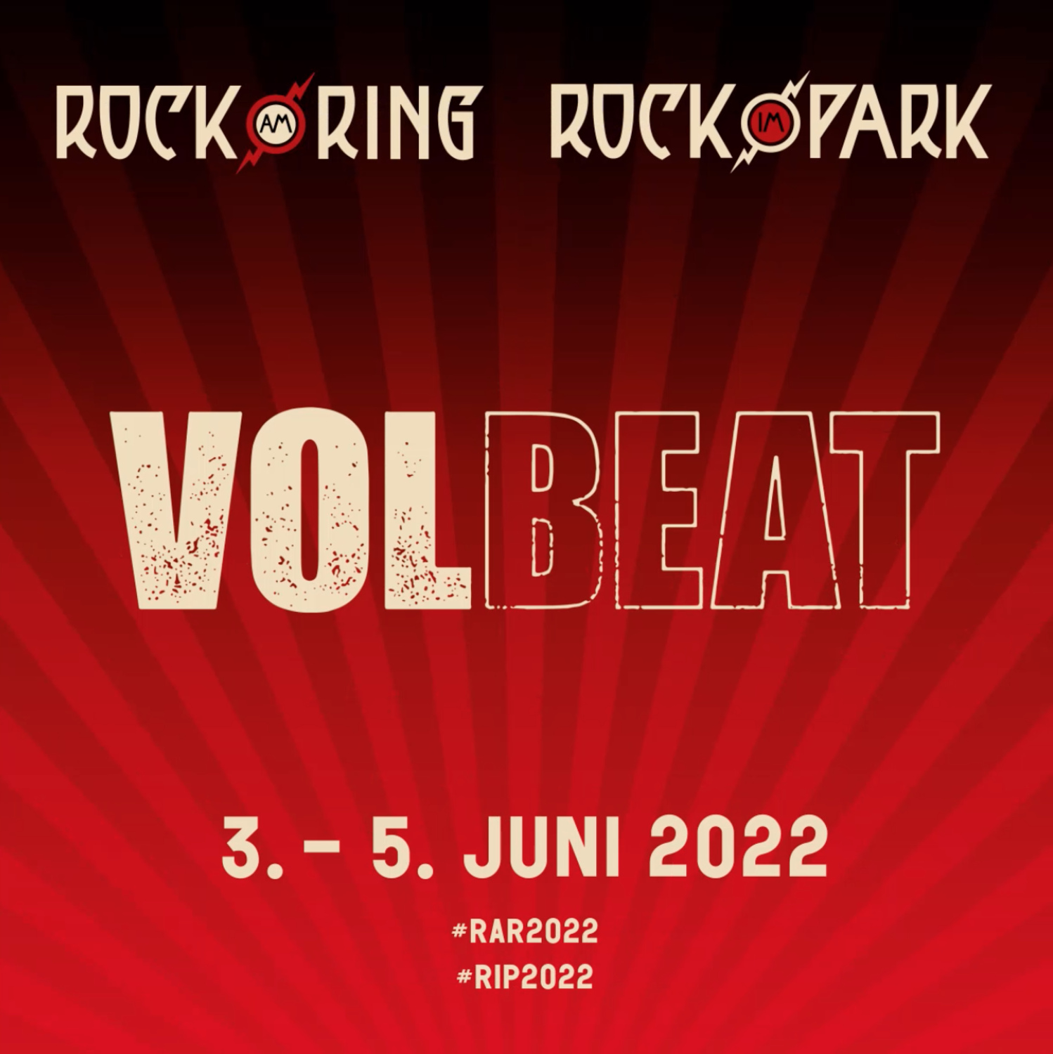 Glans Locomotief rotatie Volbeat | News | Rock am Ring & Rock im Park 2022