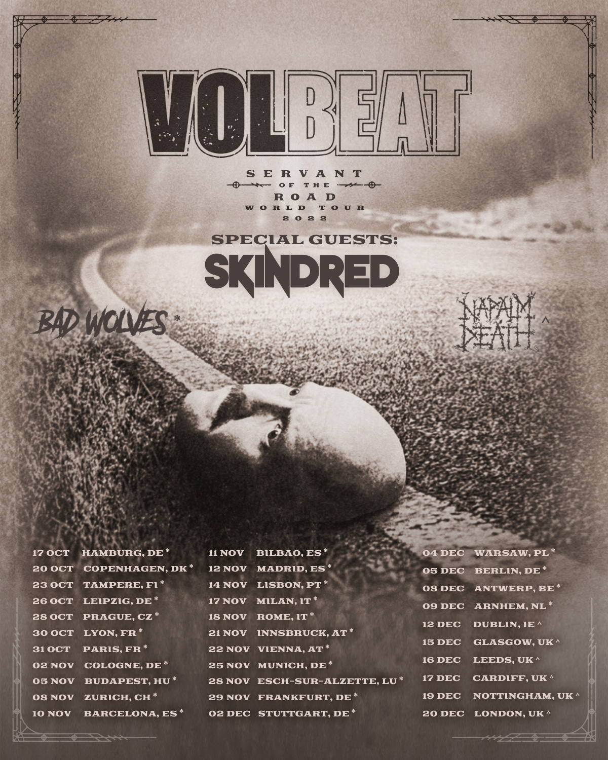 Volbeat, News